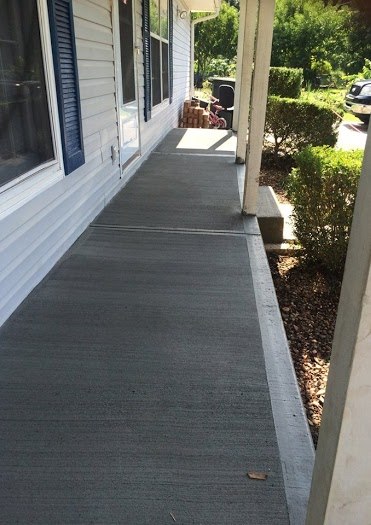 Porch walkway