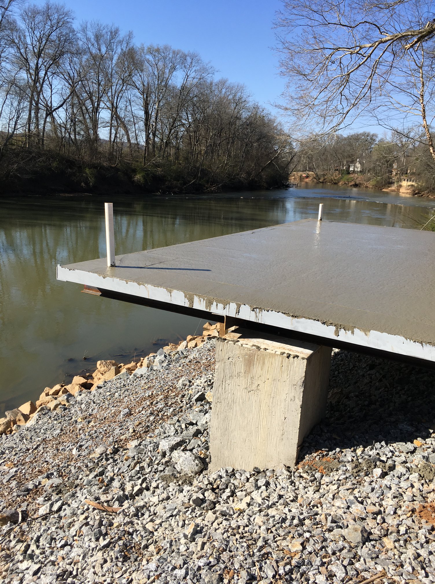 Riverside slab